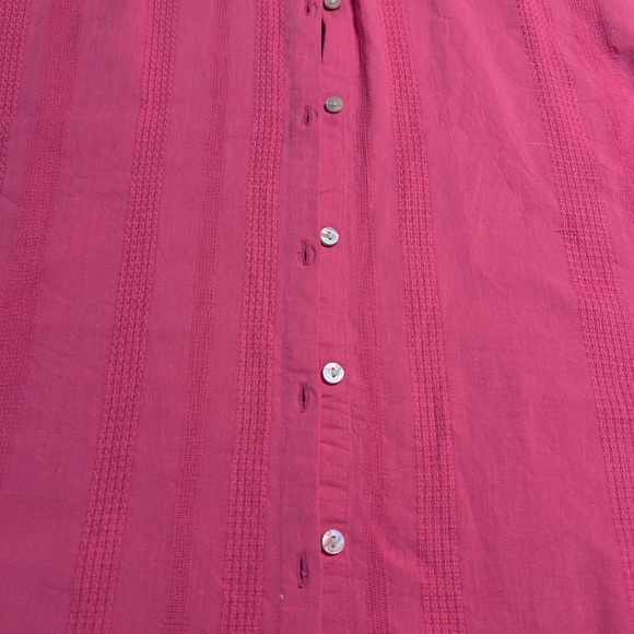 Pink Short-Sleeve Button-Up Shirt - Picture 2 of 10